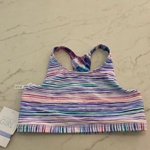 Athleta girls reversible bikini top